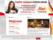 Tablet Screenshot of chmax.com.pl